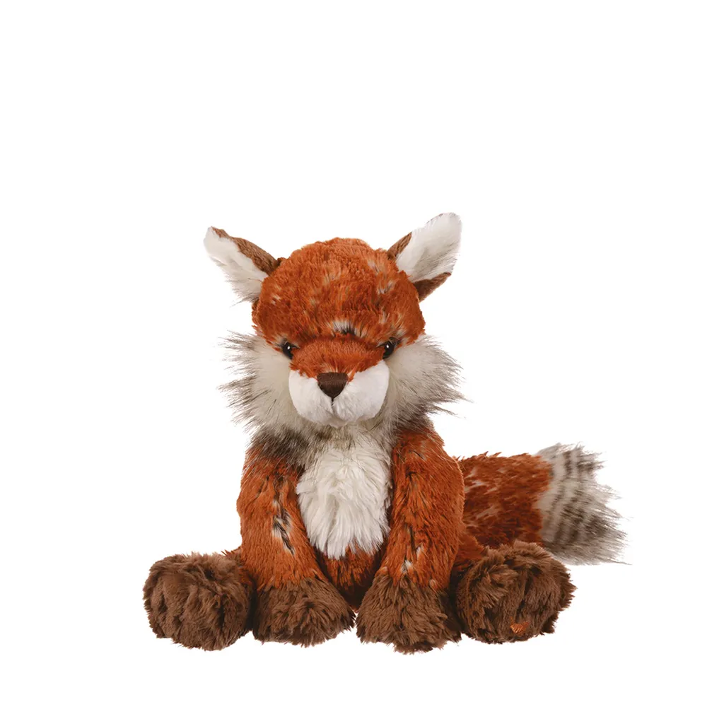 Renard en Peluche 22 cm avec Finition Aquarelle - Wrendale Designs