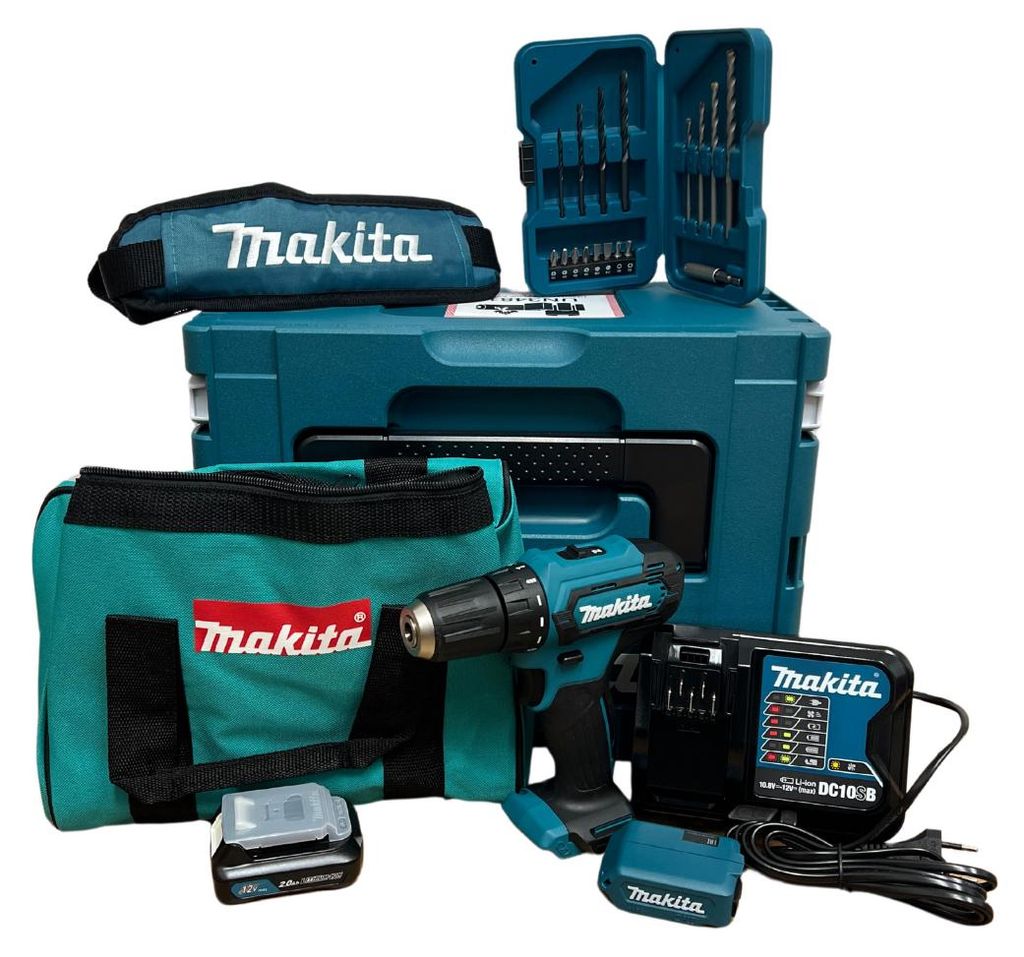 Makita Akku-Bohrschrauber CXT 12 V max - 30 Nm - 0 - 1.700 Produktbild 
