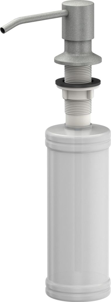 QUADRON | Seifenspender | Behälter für Geschirrspüler | 350 ml | Einbau in die Spüle | (SARY)