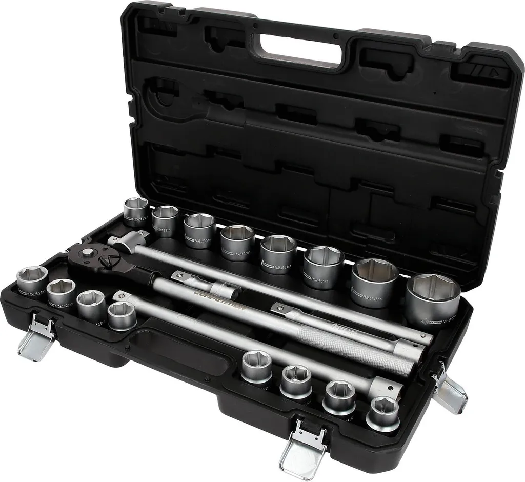 Jeu de douilles 3/4 pour poids lourds - Mallette de serrage 21 outils