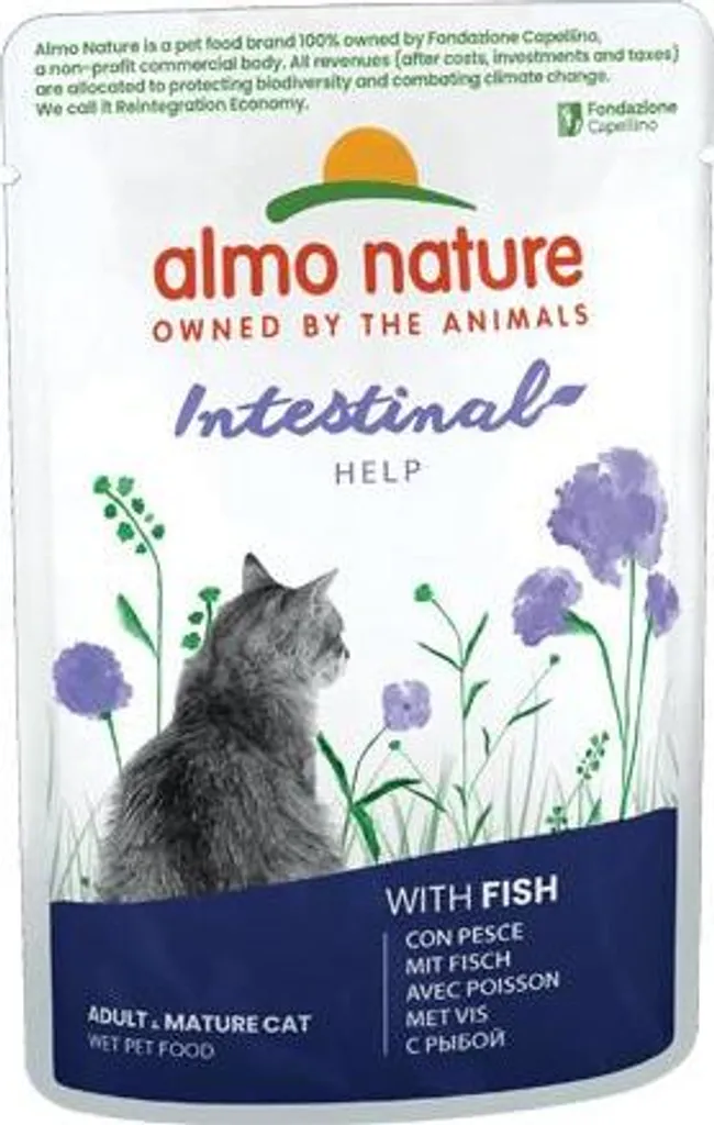 Éliminez les allergies de votre chat avec Almo Nature Sensitive Poisson x30