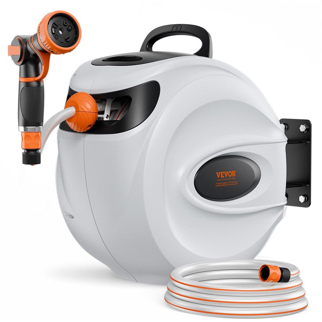 VEVOR, carrete para manguera de 12 mm x 40 m, con 9 Imagen del producto 
