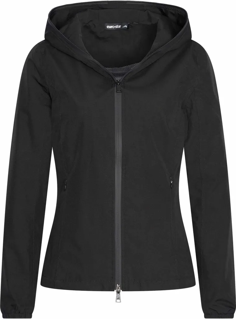 Veste de pluie fonctionnelle ESLina Euro-Star noir XXL, coupe-vent
