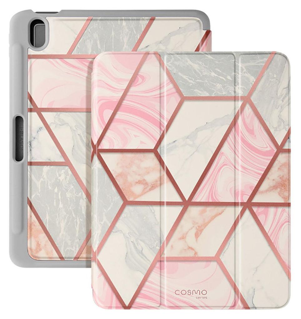 Supcase, Apple iPad Air 11" M4 Cosmo Etui mit Marmor Design und Standfunktion, Mehrfarbig