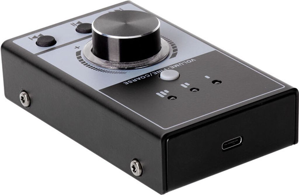 USB-Lautstaerkeregler-Controller, PC-Audio-Einsteller mit One-Touch-Stummschaltung, 3 Modi, Plug & Play fuer Win7/8/10/Mac, Lautsprecher-Lautstaerk...