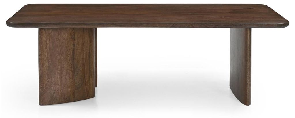 Couchtisch Jade aus Mangoholz 130cm - Dunkelbraun