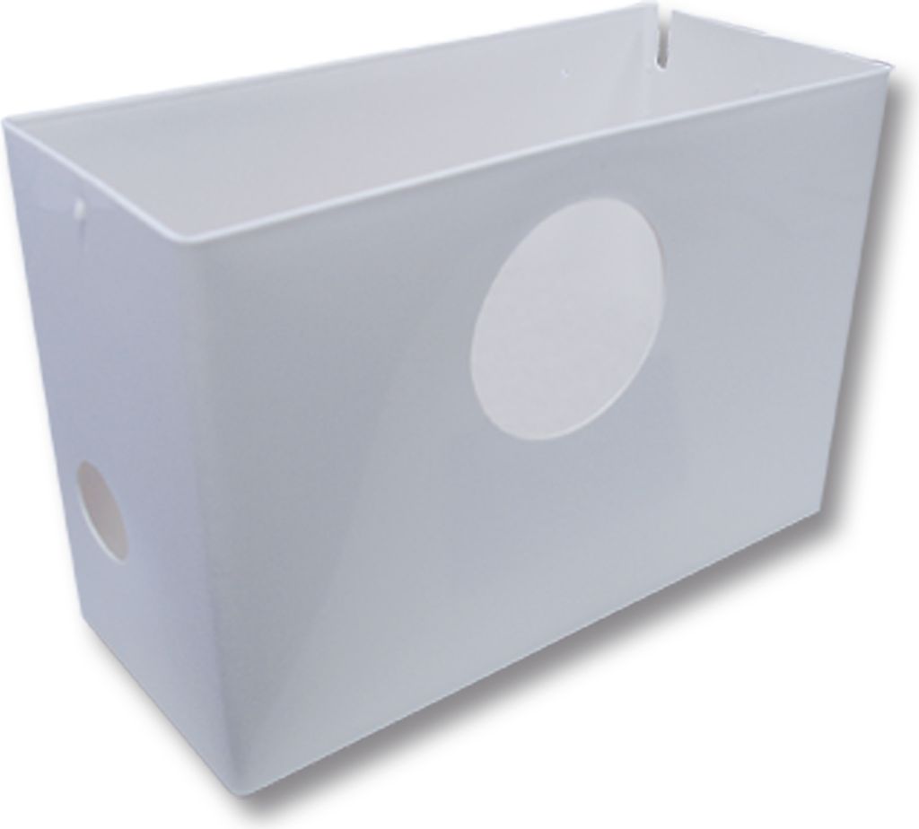 Wiltec Gehäuse für 3/1 Kleinhebeanlage 600 W, Ersatzteil mit 2 Anschlussgrößen 1 x DN40 und 1 x DN100, Ersatz aus Kunststoff für Abwasserhebea...
