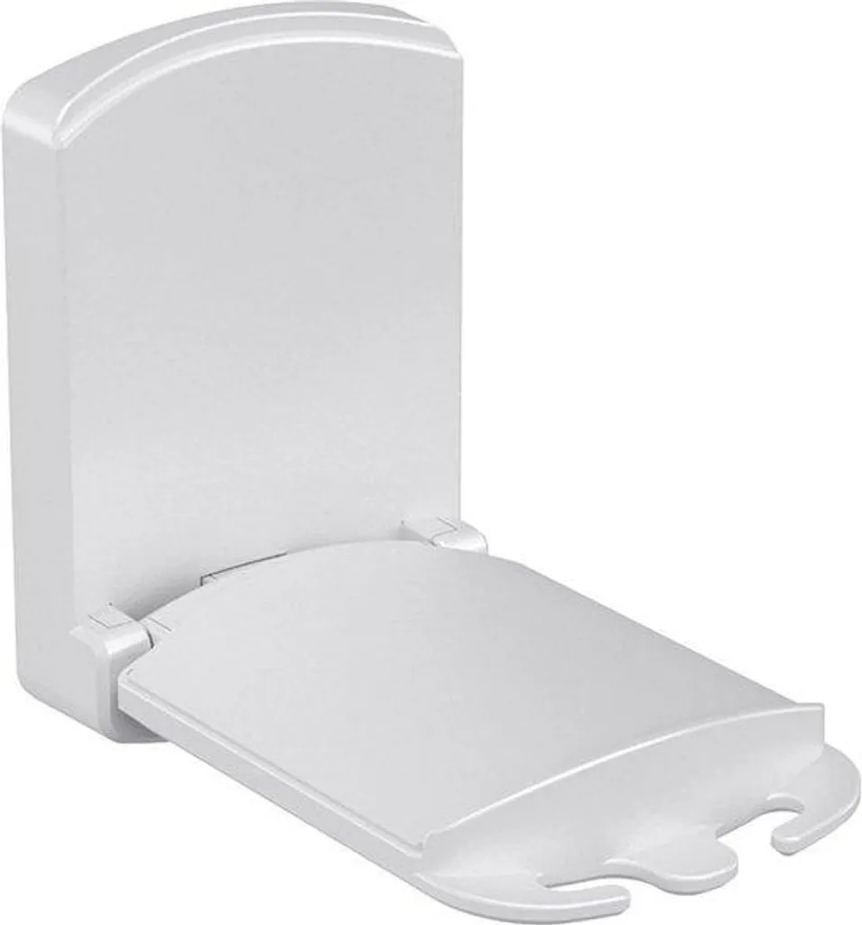 Support Casque Pliable Blanc : Solution Anti-encombrement Bureau et Mur