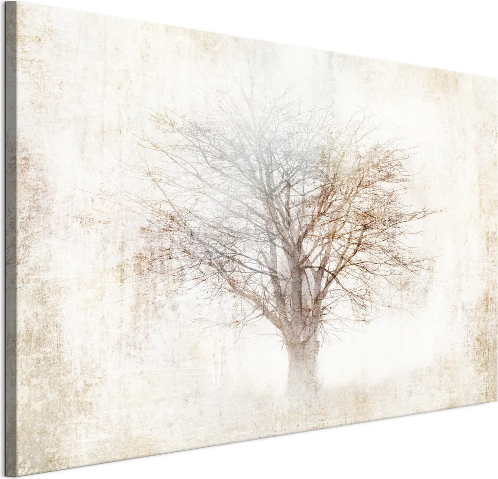 LUMASOUL Quadro Albero Natura 120x80cm con Cornice Legno | Wall Art