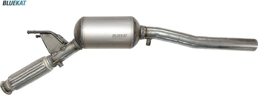 BLUEKAT 554050 Dieselpartikelfilter DPF Rußpartikelfilter für VW Transporter V Bus (7HB, 7HJ, 7EB, 7EJ, 7EF, 7EG, 7HF, 7EC) Euro 5 Abgasanlage Di...