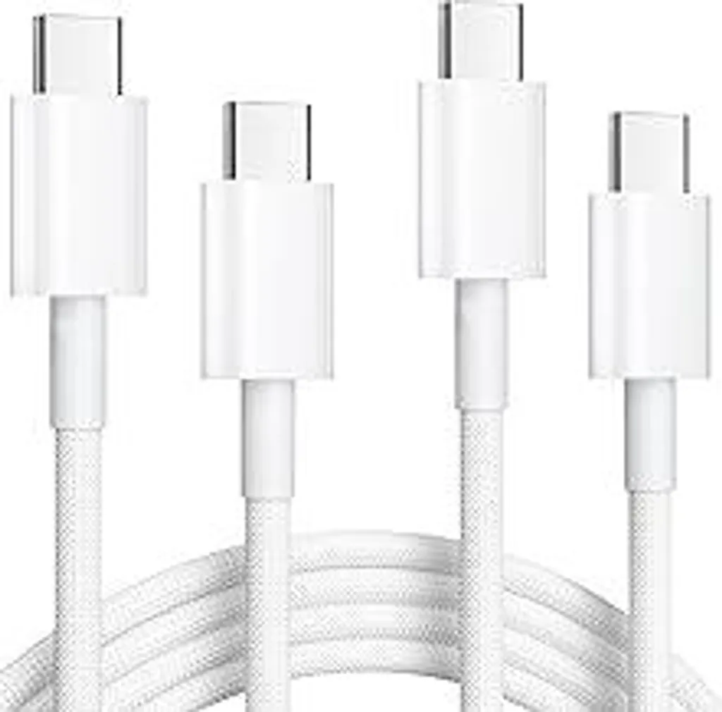 Cavo da USB C a USB C [2 pezzi da 1,8 m] Cavo USB C Cavo di ricarica rapida da 60 W PD3.0 Cavo di ricarica USB C Per iPhone 17/16/15/15Pro, Samsung S24/S23/S22, Google Pixel, Huawei, OnePlus, LG, Xiaomi, Sony ecc.