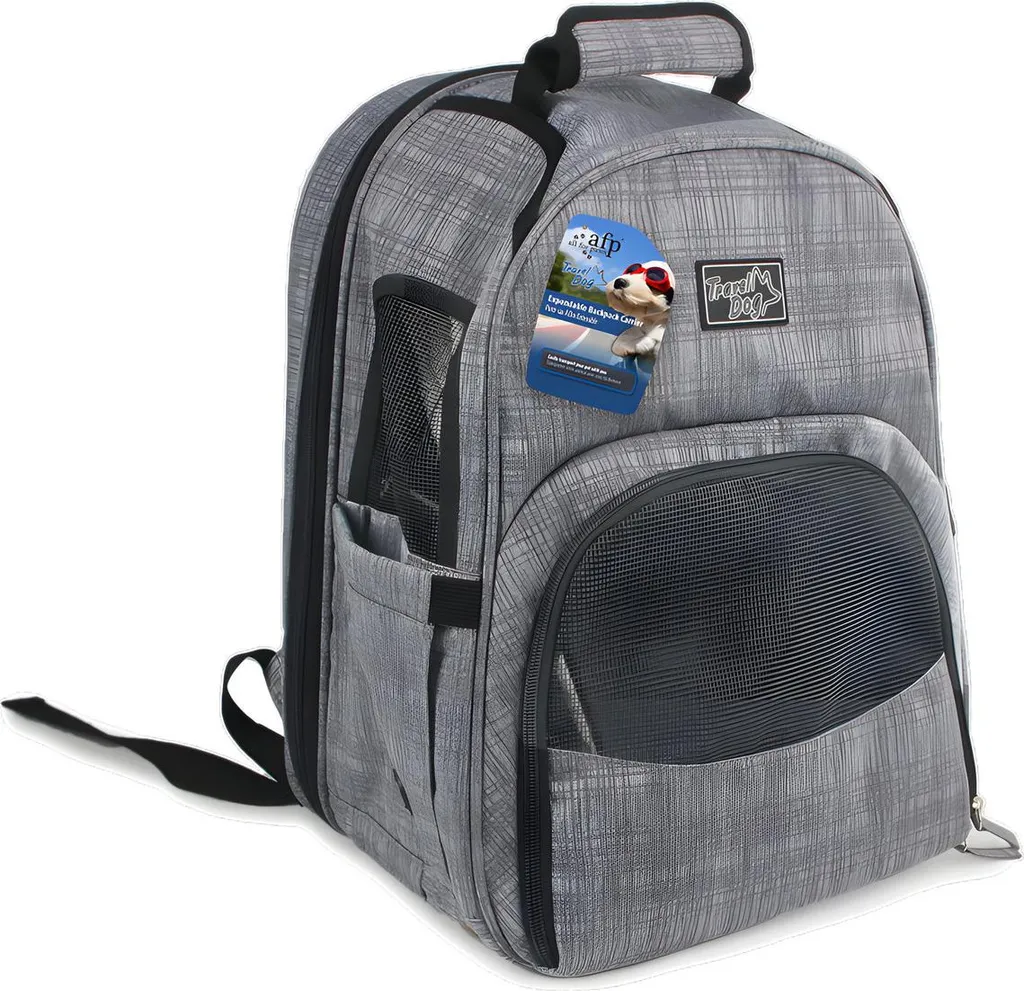 Zaino Trasportino AFP Travel Dog Estensibile | Comfort per Cani e Gatti