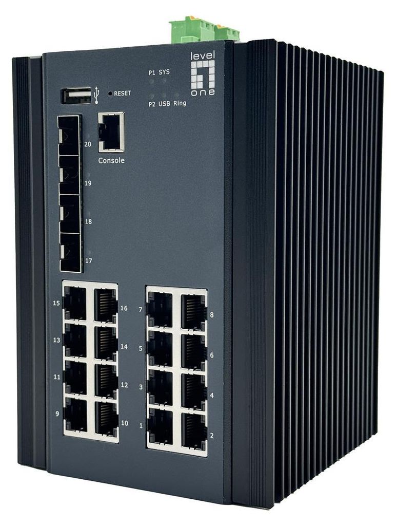Switch 20x GE IGU-2071 16x 1GbE.4x 2.5GbE SFP sw