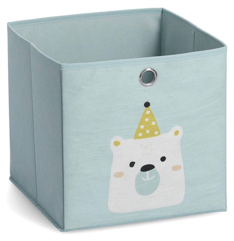 Zeller Present Aufbewahrungsbox Icebear Vlies mint Produktbild 