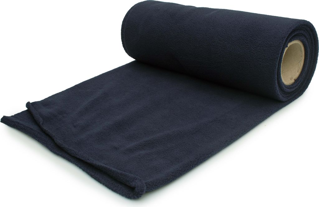 Podšívkový fleece, fleece 140 g/m², tmavě modrá 50 x 155 cm Obrázek produktu 