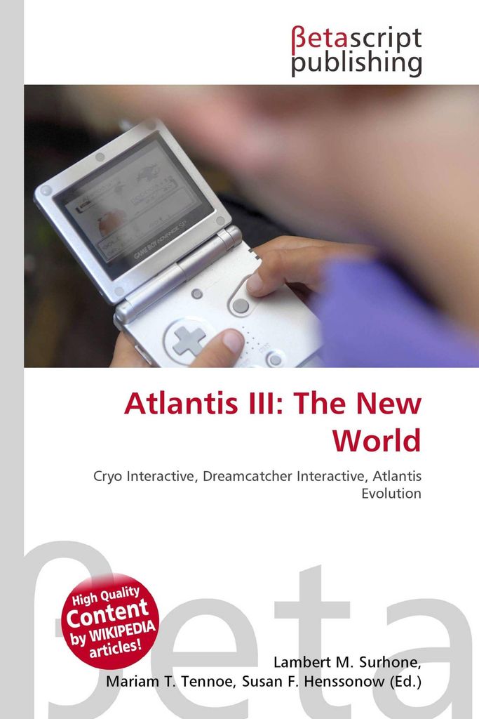 Atlantis III: The New World