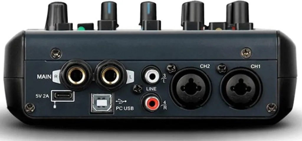 Console de Mixage Digitale Ultra-Compacte M1 NEXT Audiocom pour Streaming - 2