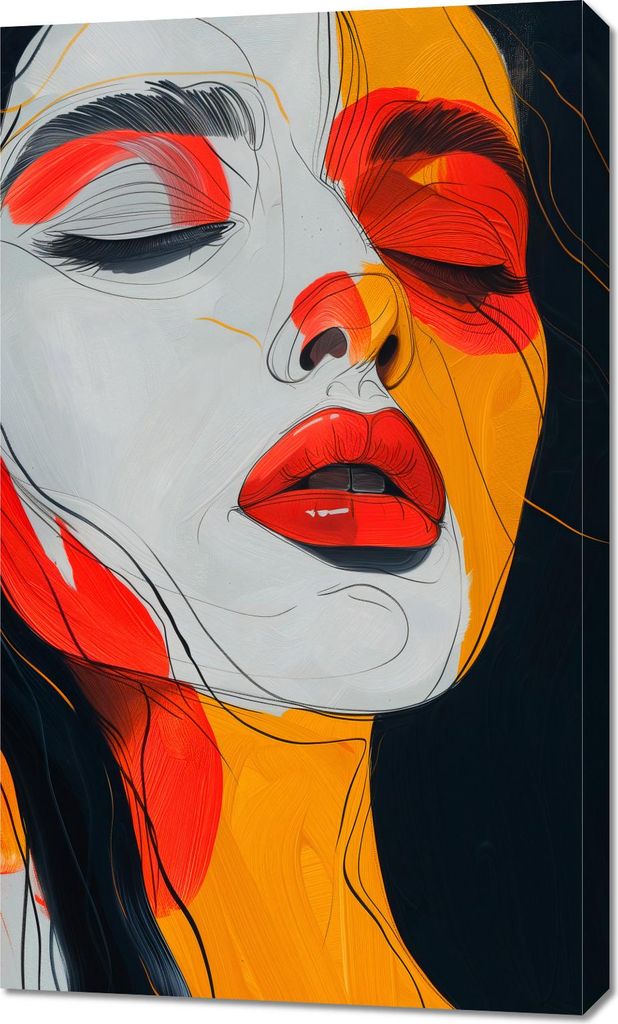 Bild 60x100cm Vergossene Nachdenklichkeit