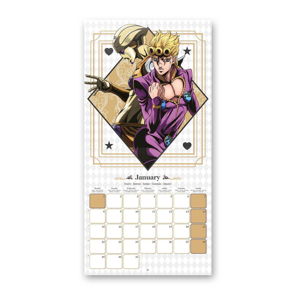 Jojo's Bizarre Adventure 2024 Kalender Kaufland.de