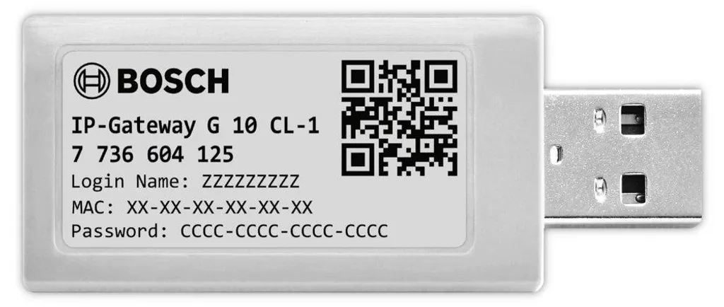 Module Wi-Fi Bosch MiAc-06 G10CL1 - Commande à Distance sans Fil IP - 4