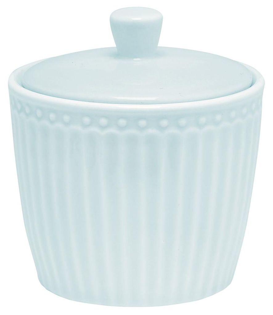 Zuckerdose pale blue Alice Produktbild 