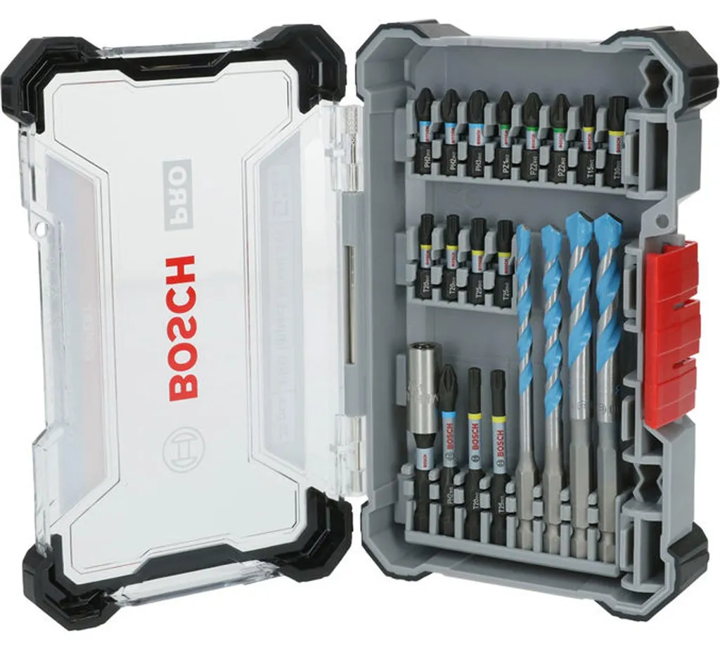 Jeu de forets Multi Construction et embouts de vissage PRO Impact 20 pc