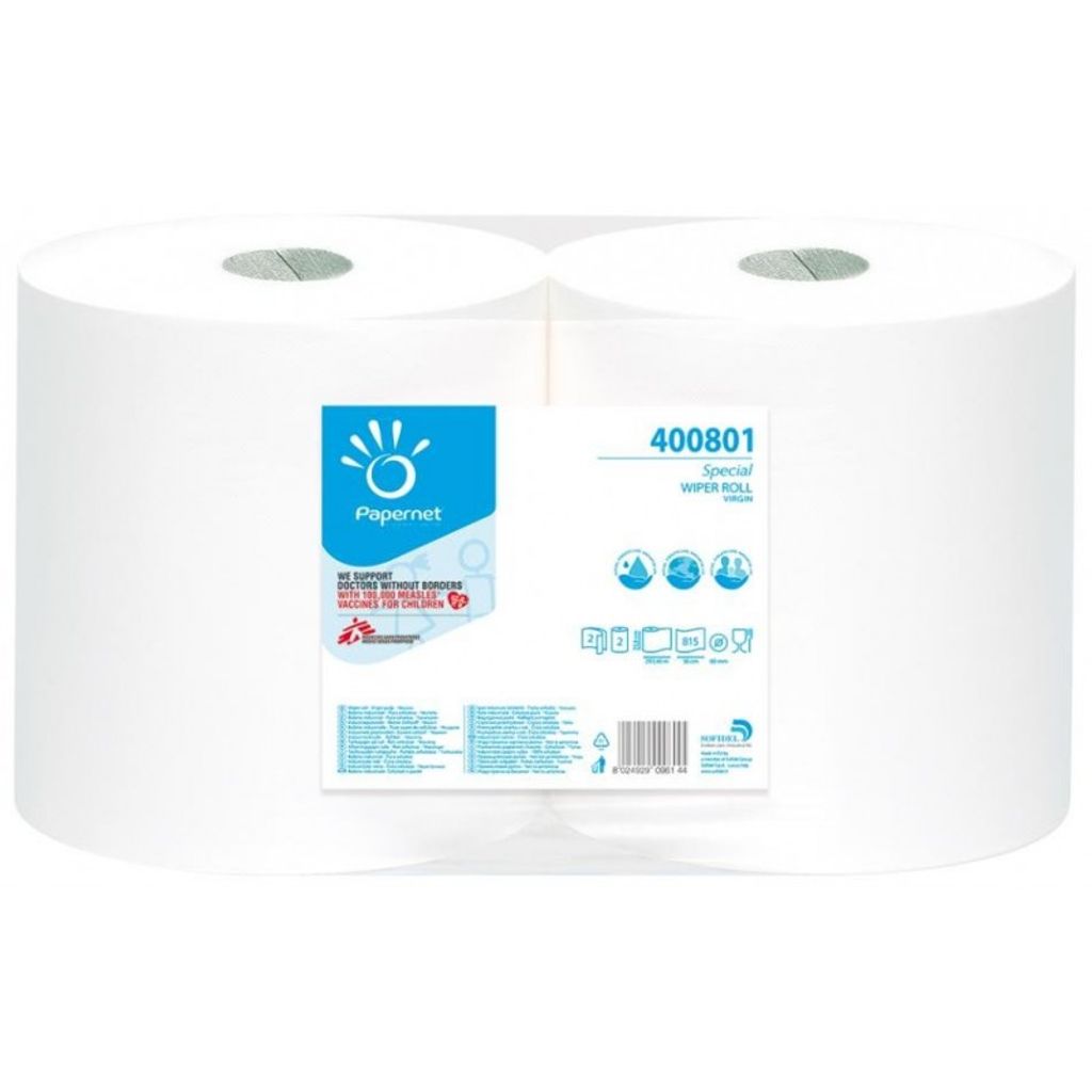Papernet 400801 Papiertuch 815 Blätter Zellulose Weiß 293,4 m