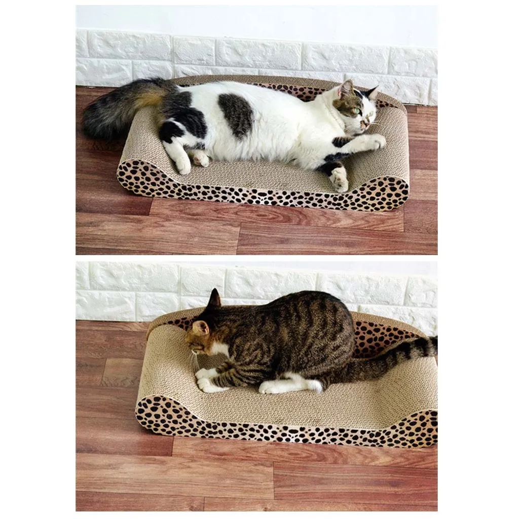 Tapis de grattage pour chat horizontal idéal pour protéger le canapé