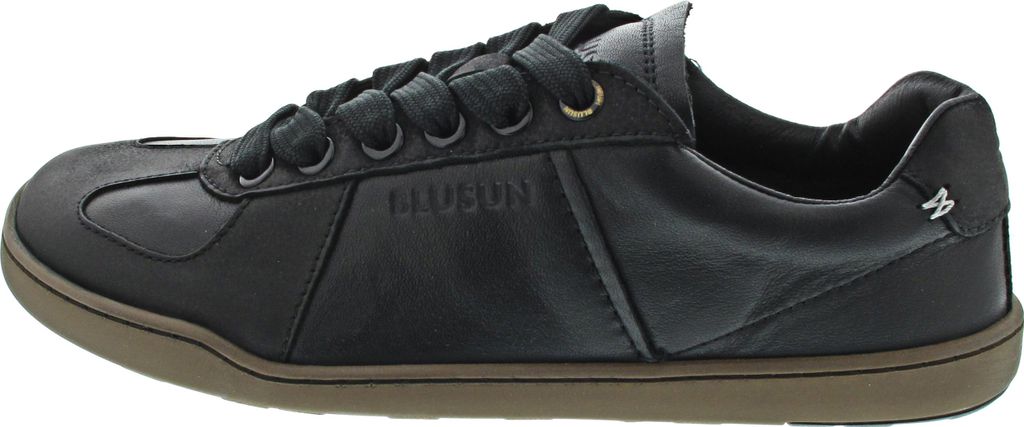 Barfußschuhe Modell BLSN-200W aus schwarzem Leder, Größe 40