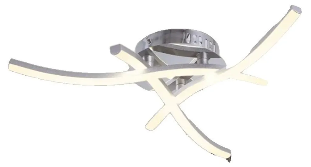 Plafonnier LED argent design : stop aux factures et ampoules grillées