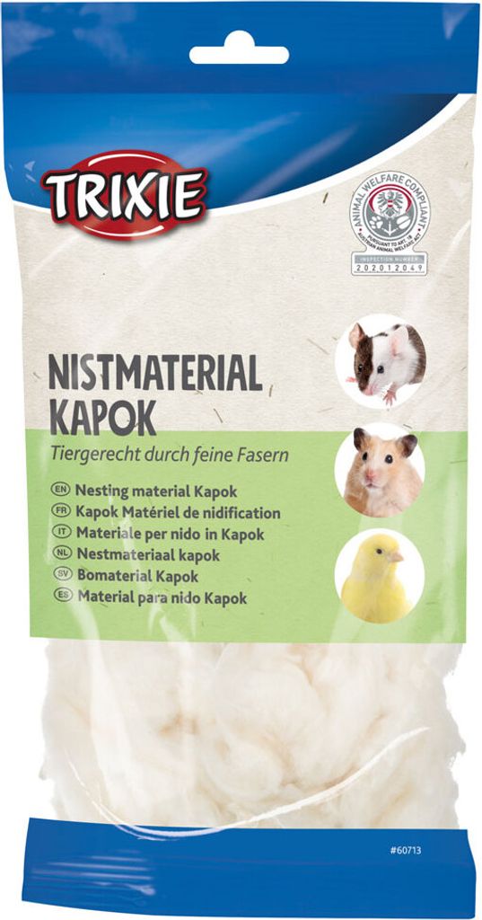TRIXIE Nistmaterial Kapok, 40 g, creme Produktbild 