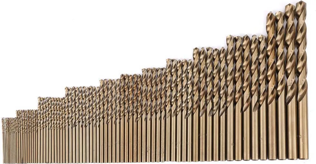 Assortiment de mèches à métaux cobalt M35 HSS pour perçage intensif