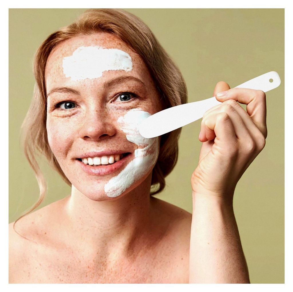 10 Stück Make-up-Spatel aus robustem Kunststoff, großer Kosmetikmischer mit langem Griff, wiederverwendbares Make-up-Mischwerkzeug zum Anrühren ...