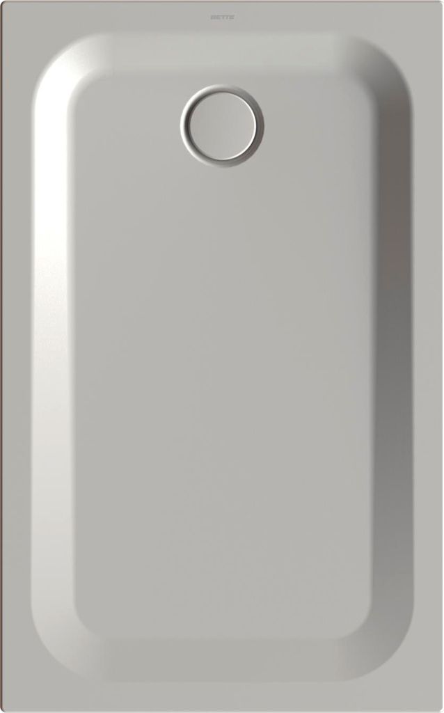 BetteUltra Rechteck-Duschwanne mit BetteGlasur Plus, 1200x750x35mm, 1670-410PLUS