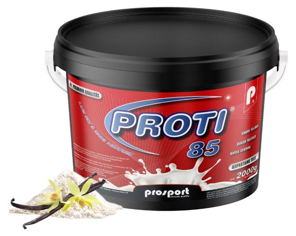 Prosport Proti® 85 Proteinpulver 2000g, Vanille – Produktbild 