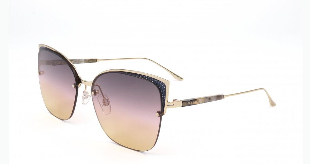 Ted Baker TB1669 Shiny gold 59/17/135 Damen Sonnenbrillen