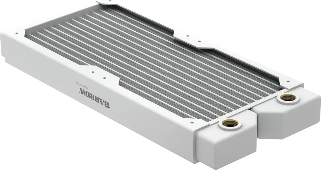 Barrow Dabel-28a Radiateur 240mm Blanc pour Refroidissement Liquide PC
