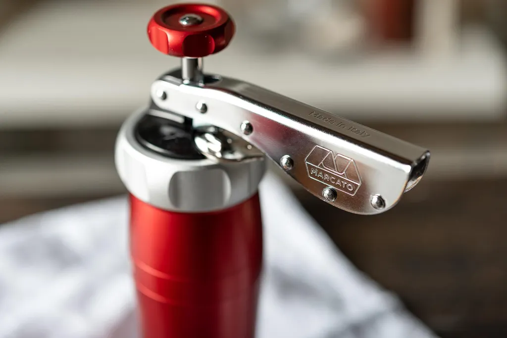 Machine à Biscuits et Spritz Marcato Design Rouge en Aluminium Anodisé - 8