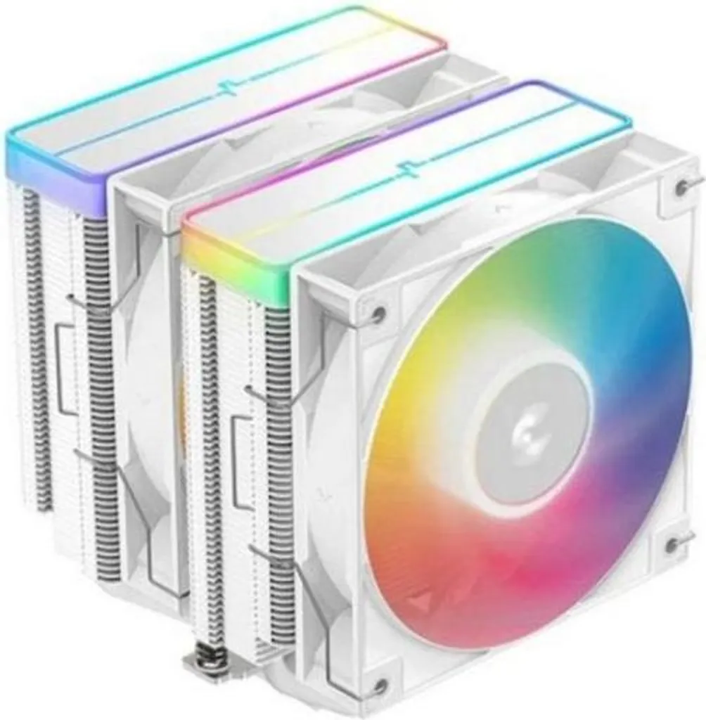 Deepcool AG620 White ARGB V2 Ventirad Silencieux pour PC Gaming Blanc