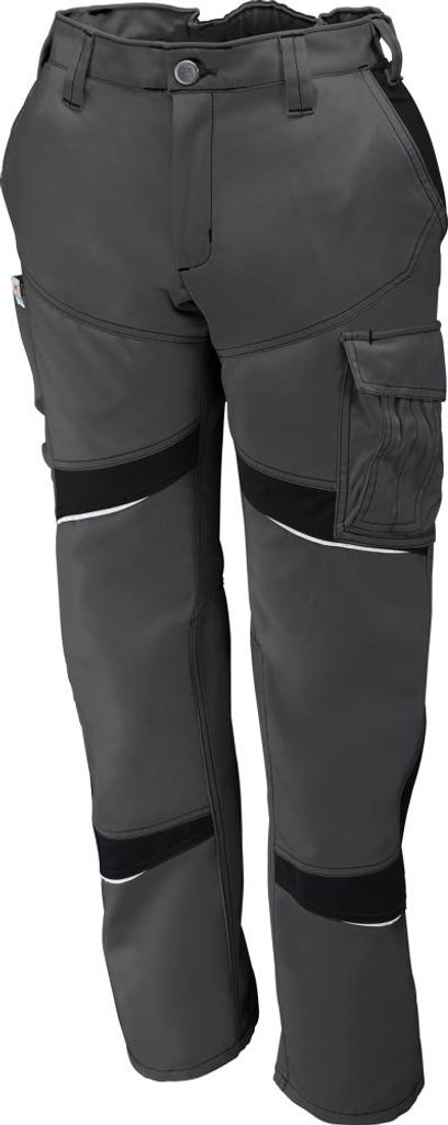 Kübler Damen-Hose ACTIVIQ 2550 anthrazit/schwarz Größe 54 Produktbild 