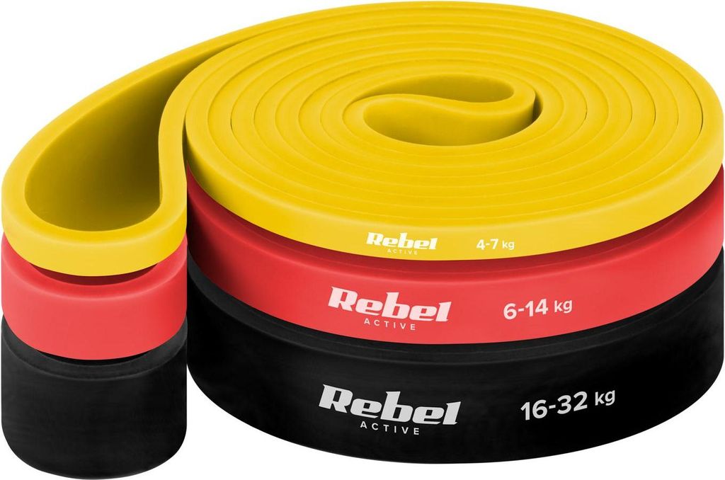 Set di bande di resistenza Rebel Active - 3 bande di Immagine del prodotto 