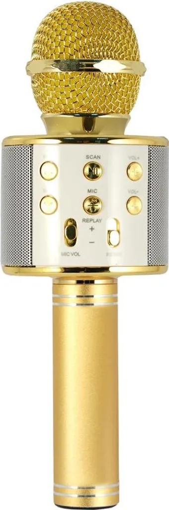 Specifiche Microfono Karaoke Xtreme Hollywood Oro e Argento