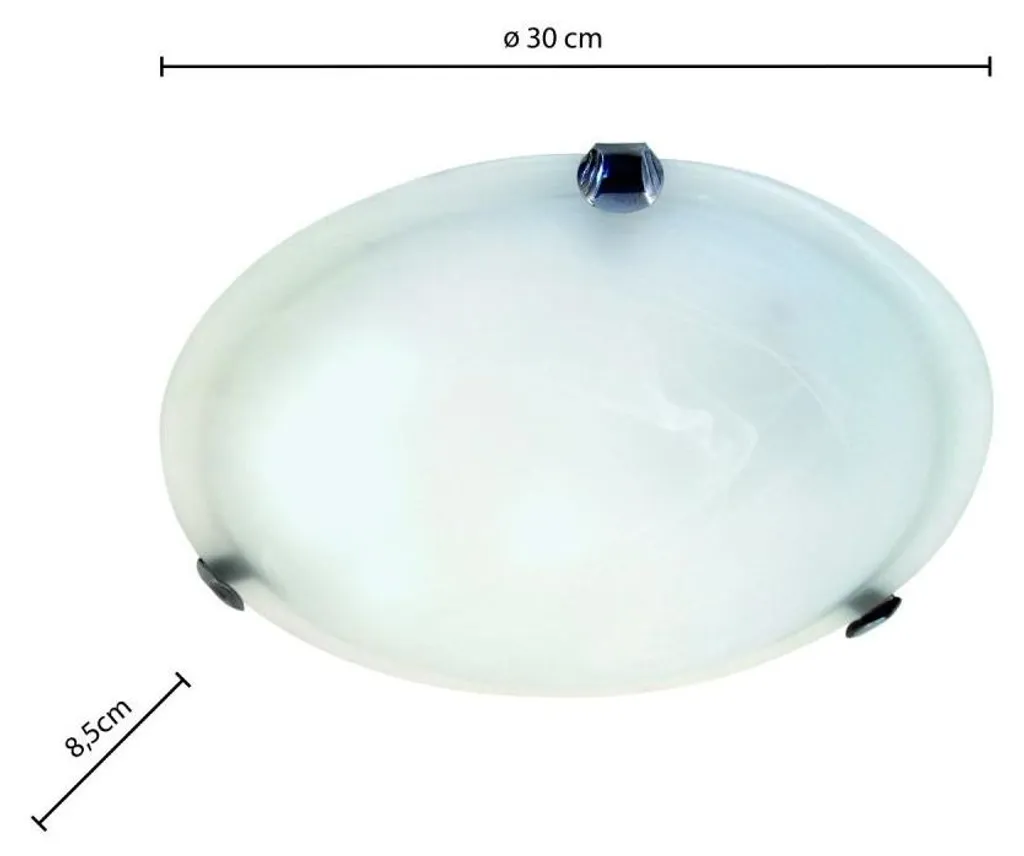Luminaire Plafonnier PT330 VELAMP Anti-Humidité pour Pièce d'Eau
