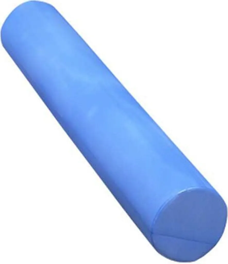 Cylindre Pilates 90cm Bleu pour Étirement du Dos et Renforcement Core