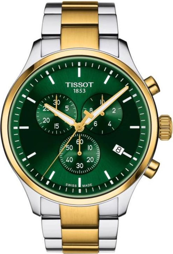 Tissot Chrono XL Classic Chronograph Gelbgold PVD 45 mm Produktbild 