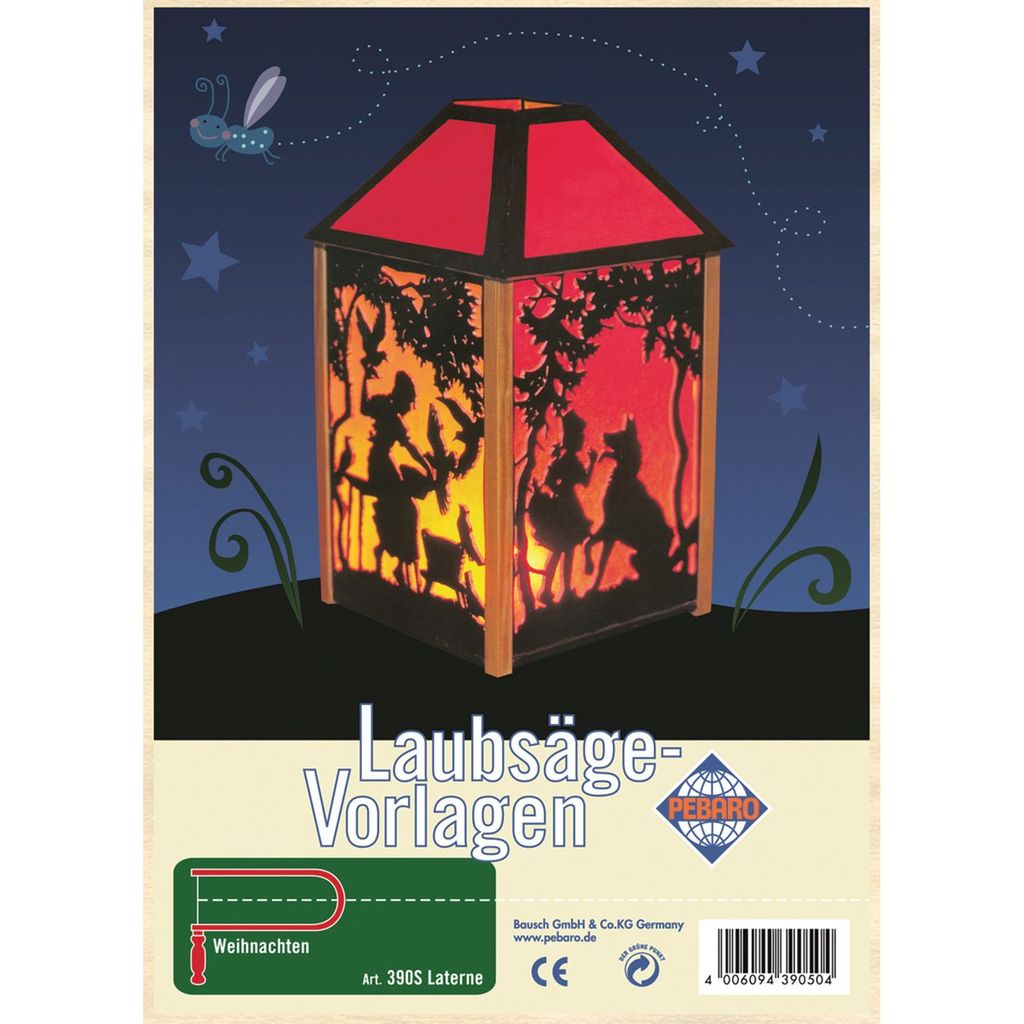 PEBARO Laubsägevorlage Laterne