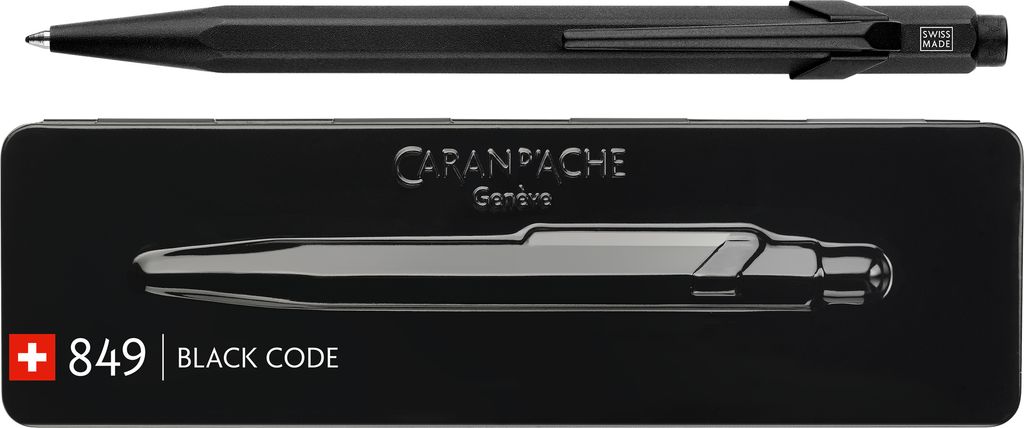 Caran d-Ache 849, Clip, Clip-on-Einziehkugelschreiber, Produktbild 