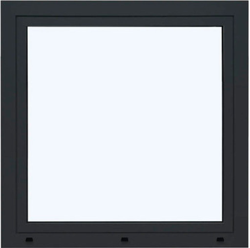 ARON Ternum Aluminiumfenster RAL 7016 anthrazitgrau 1 Flügelig (Dreh-Kipp) 800x700 mm DIN Links