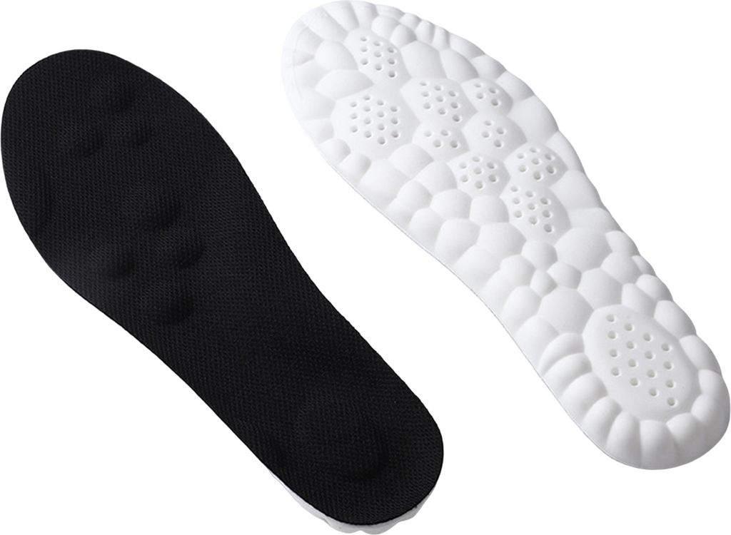 Memory Foam-Einlegesohlen für Damen und Herren, passgenau zugeschnitten, Cloud-Sohlen, atmungsaktive Einlagen mit Fußgewölbeunterstützung, sto...
