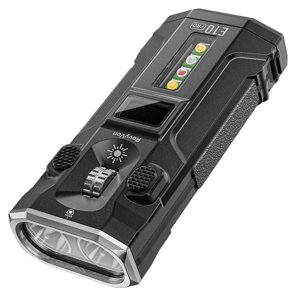 RovyVon E10s Pro – flache EDC‐Power mit Laser, UV‐Licht und AA‐Kompatibilität